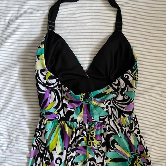 Y2K Candies Black Ribbon Halter Dress - Picture 2 of 5